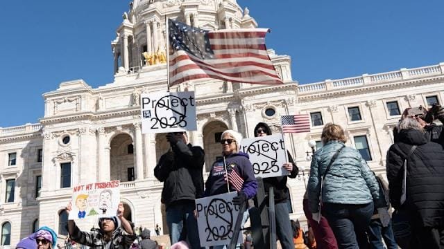 U.S. Protest Trump and Musk
