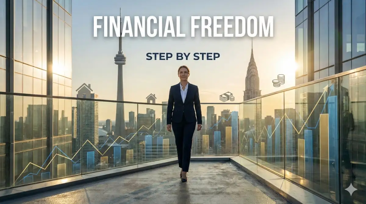 How to achieve financial freedom in canada and usa (step-by-step guide)