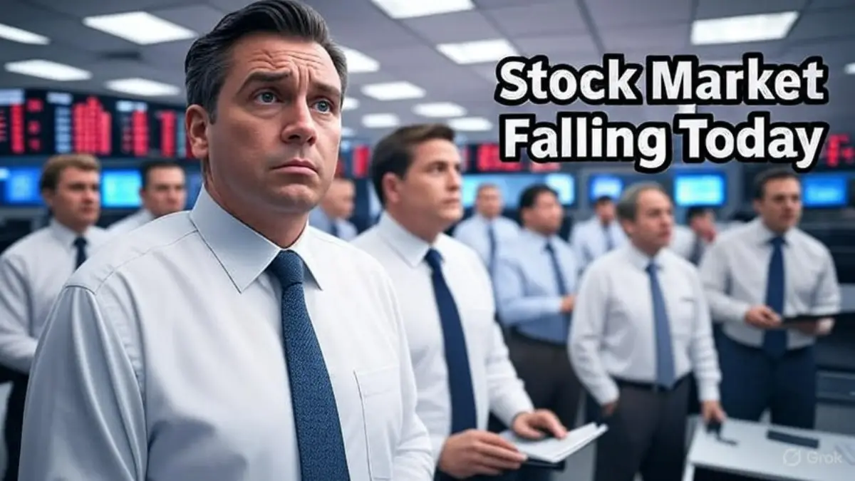 Stock Market Falling Today: Dow Jones News & Tariff Impact