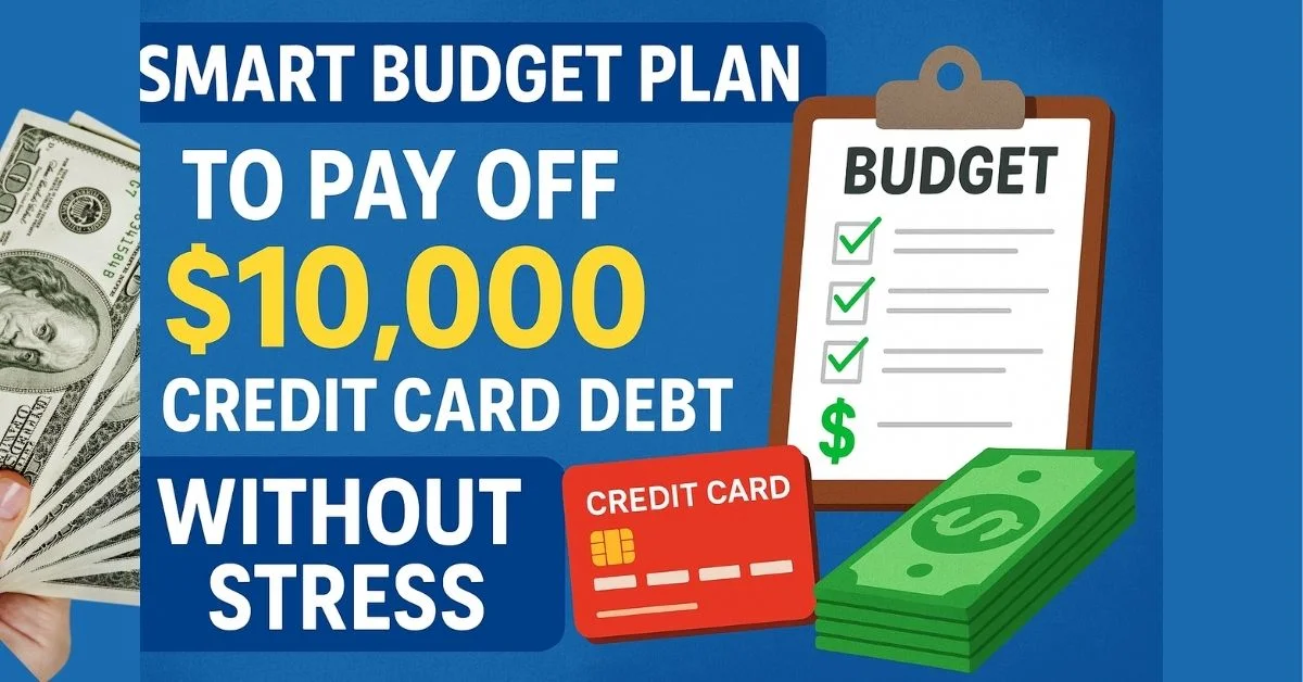 Budget Plan to Pay Off $10,000 Credit Card Debt | Smart & Stress-Free Guide